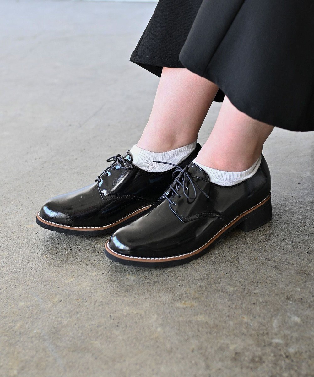 Pointer 本革軽量レースアップローファー 