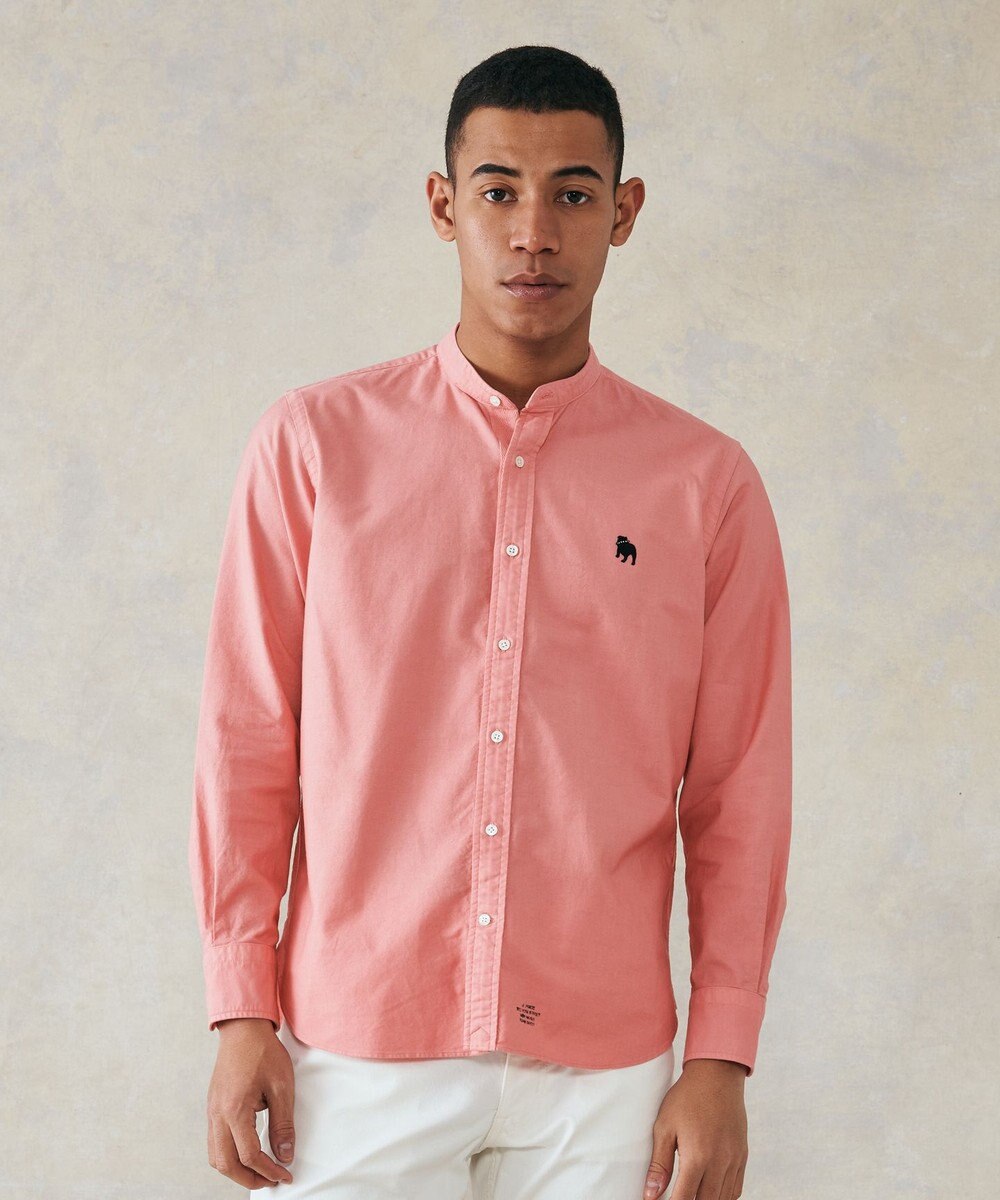 J.PRESS MEN バックブルバンドカラーシャツ 