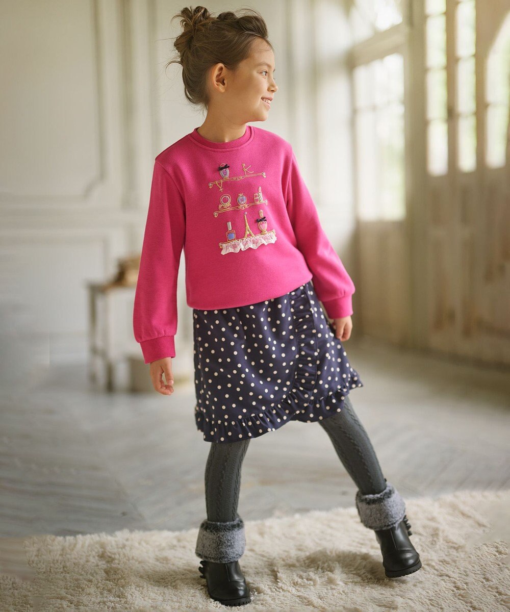 組曲 KIDS 【110-140㎝】Lady Dot スカート 