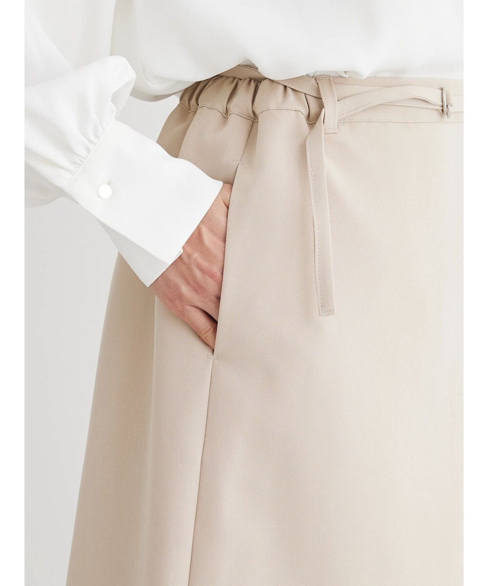 Green Parks 〈選べるきれシル〉Ｉラインミディ丈スカート 