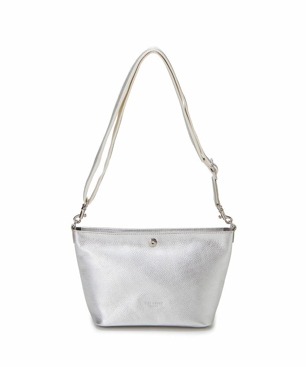 TOPKAPI 【TREASURE TOPKAPI】ソフトシュリンク テープ コンビ レザー ミニショルダーバッグ 