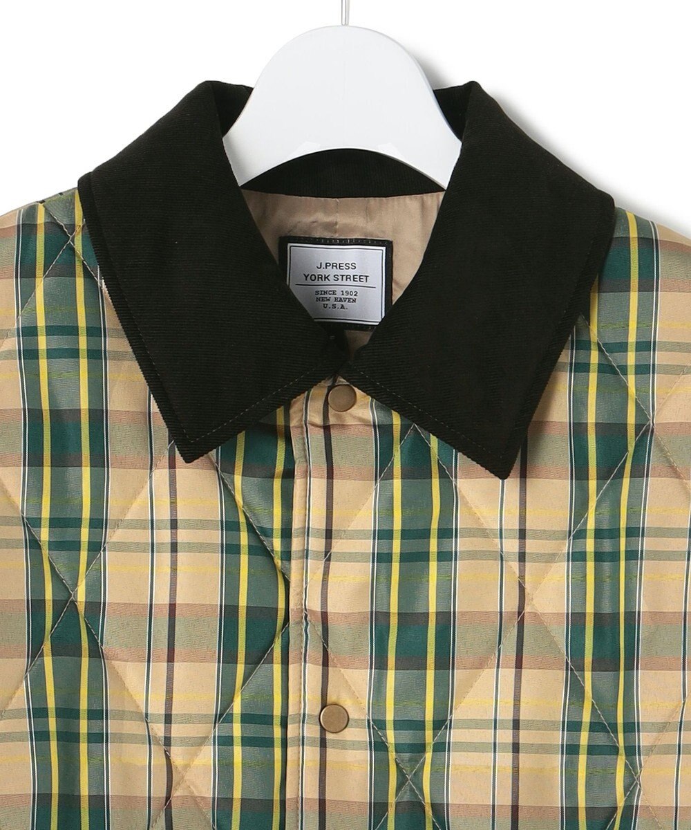 J.PRESS YORK STREET 【WOMEN】チャックキルティング ショートコート 