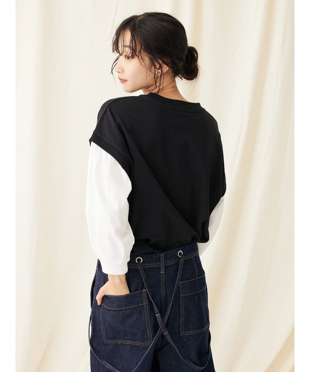 CRAFT STANDARD BOUTIQUE ９分袖ショルダータックプルオーバー 