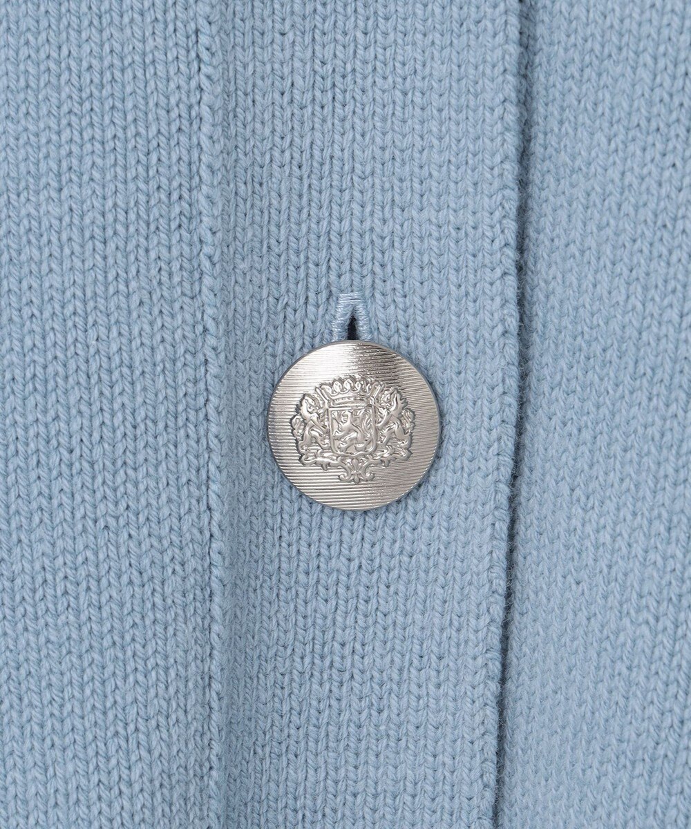 23区 S 【SLOW/一部店舗限定】ハイバルコットンブレンド カーディガン 