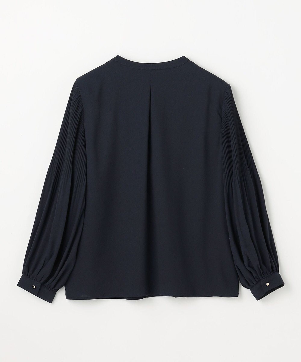 ANY L プリーツブラウス 