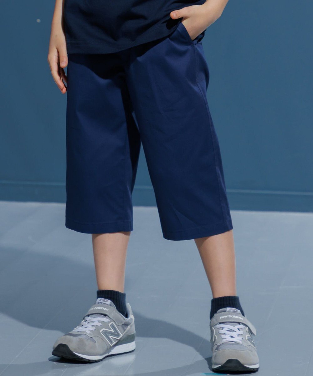 J.PRESS KIDS 【100-130cm】コットンストレッチ 7分丈パンツ 