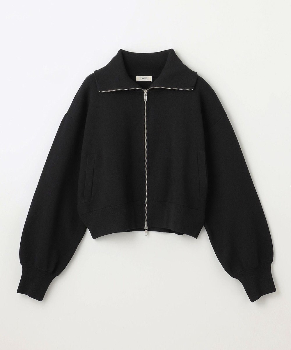 NAVE 【ReNAVE・洗える】スムースニット トラックジャケット 