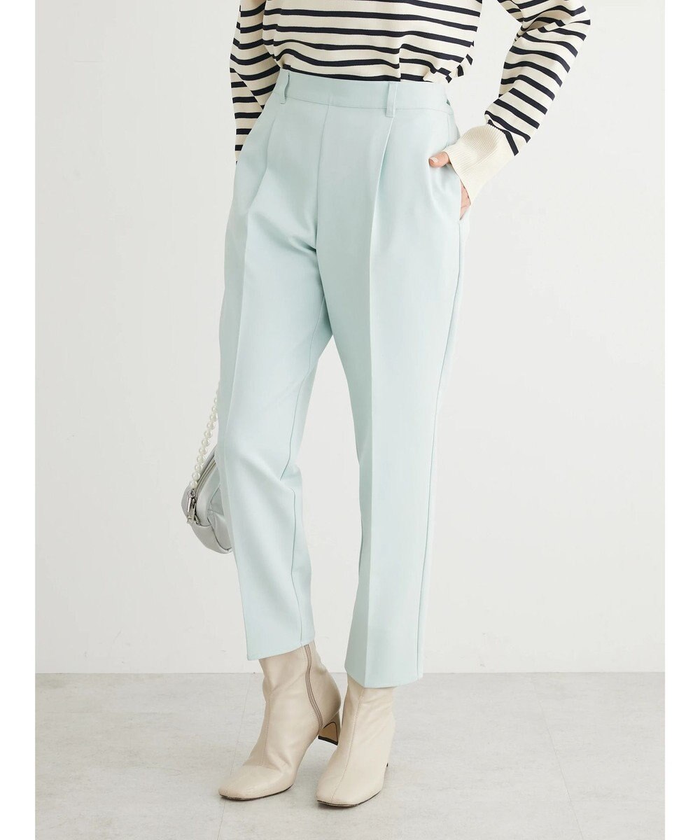 Green Parks きれいシルエットパンツ（アンクルテーパード） 