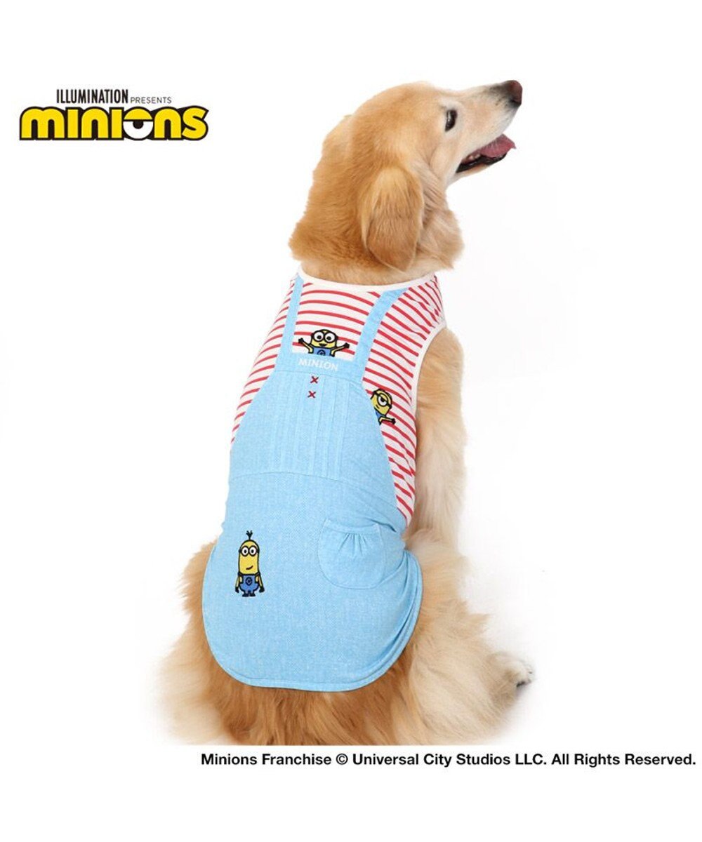 犬服 犬 服 ペットパラダイス ミニオン クール 接触冷感 虫よけ メッシュ タンクトップ 中 大型犬 中型犬 大型犬 メッシュ ひんやり 夏 涼感 冷却 吸水速乾 クールマックス 赤 m