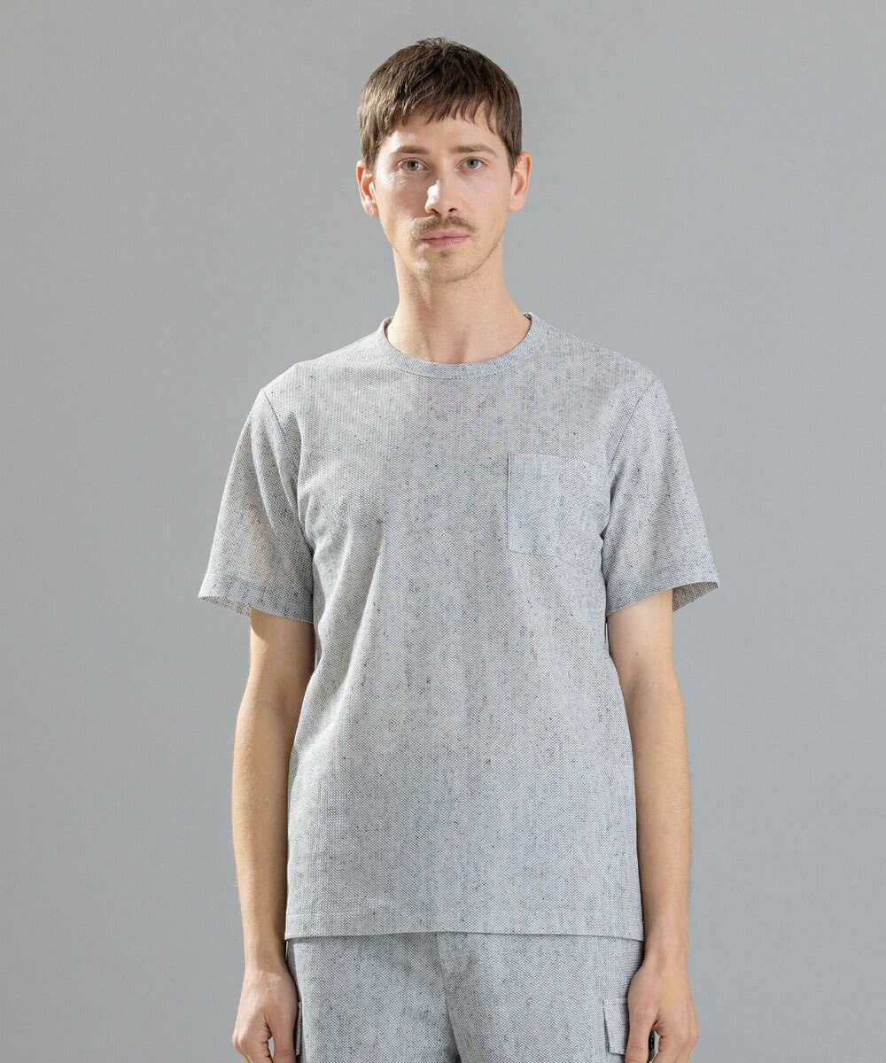 JOSEPH HOMME リネンドビージャージー　クルーネックTシャツ 