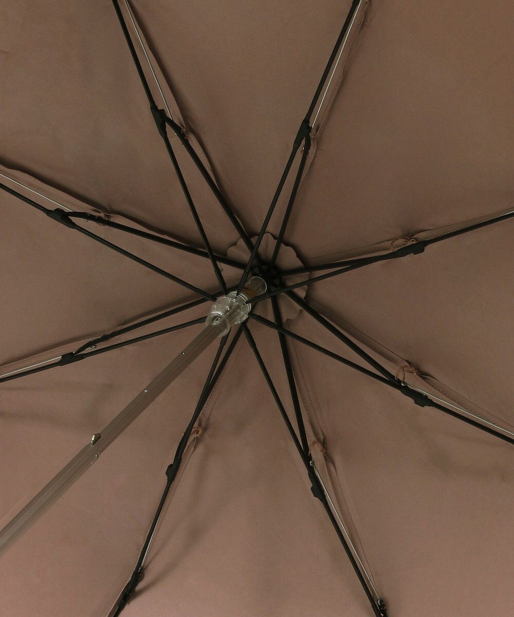 MOONBAT 【晴雨兼用日傘】LANVIN en Bleu (ランバン オン ブルー) 折りたたみ日傘 ドビーフリル 遮光 遮熱 UV 