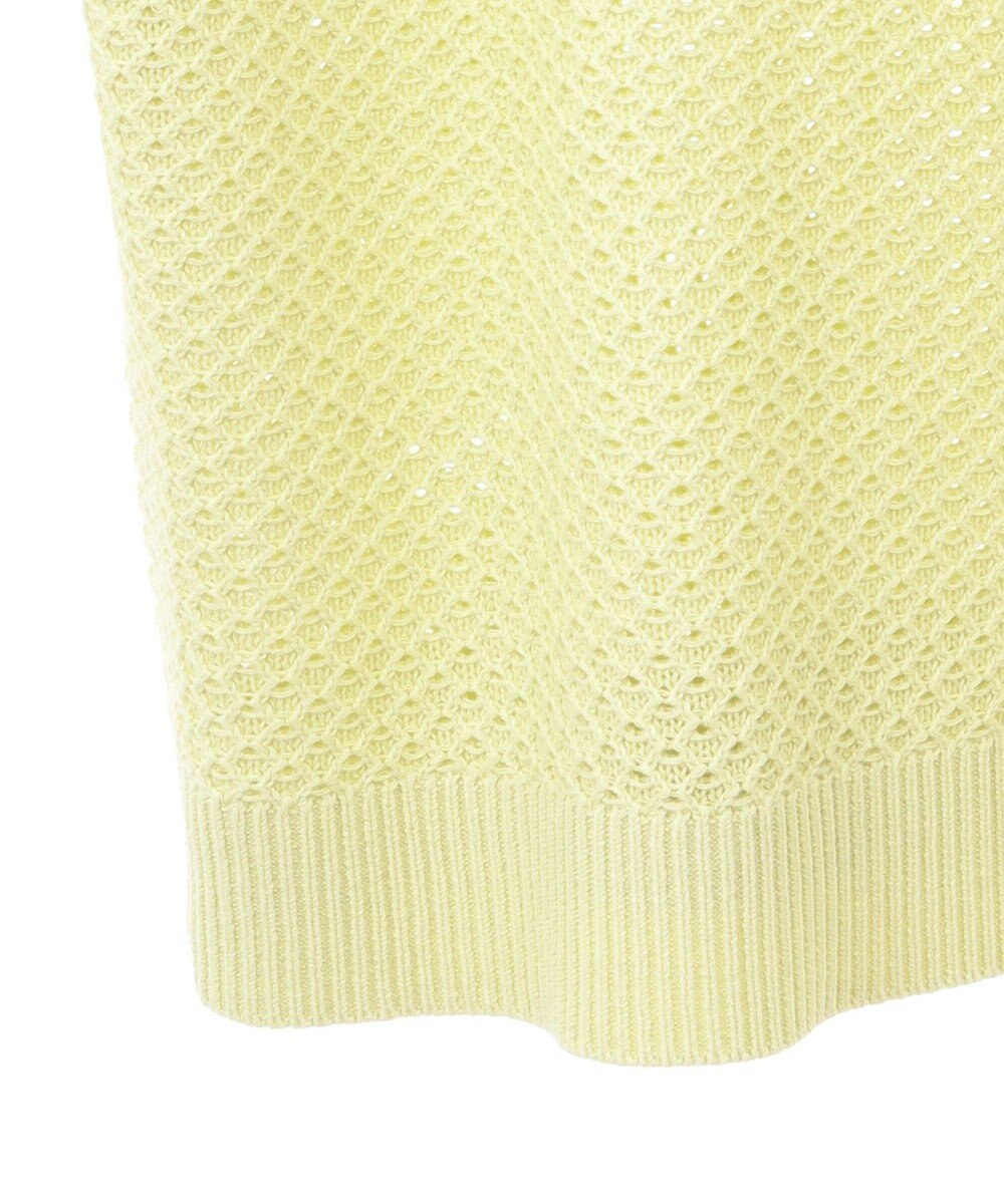 AMERICAN HOLIC 透かし編み半袖ニットプルオーバー 