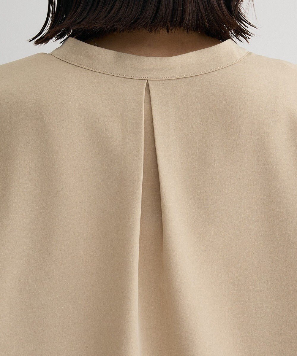 Green Parks ＳＥＴ２点スキッパーブラウス＋プリーツスカート 