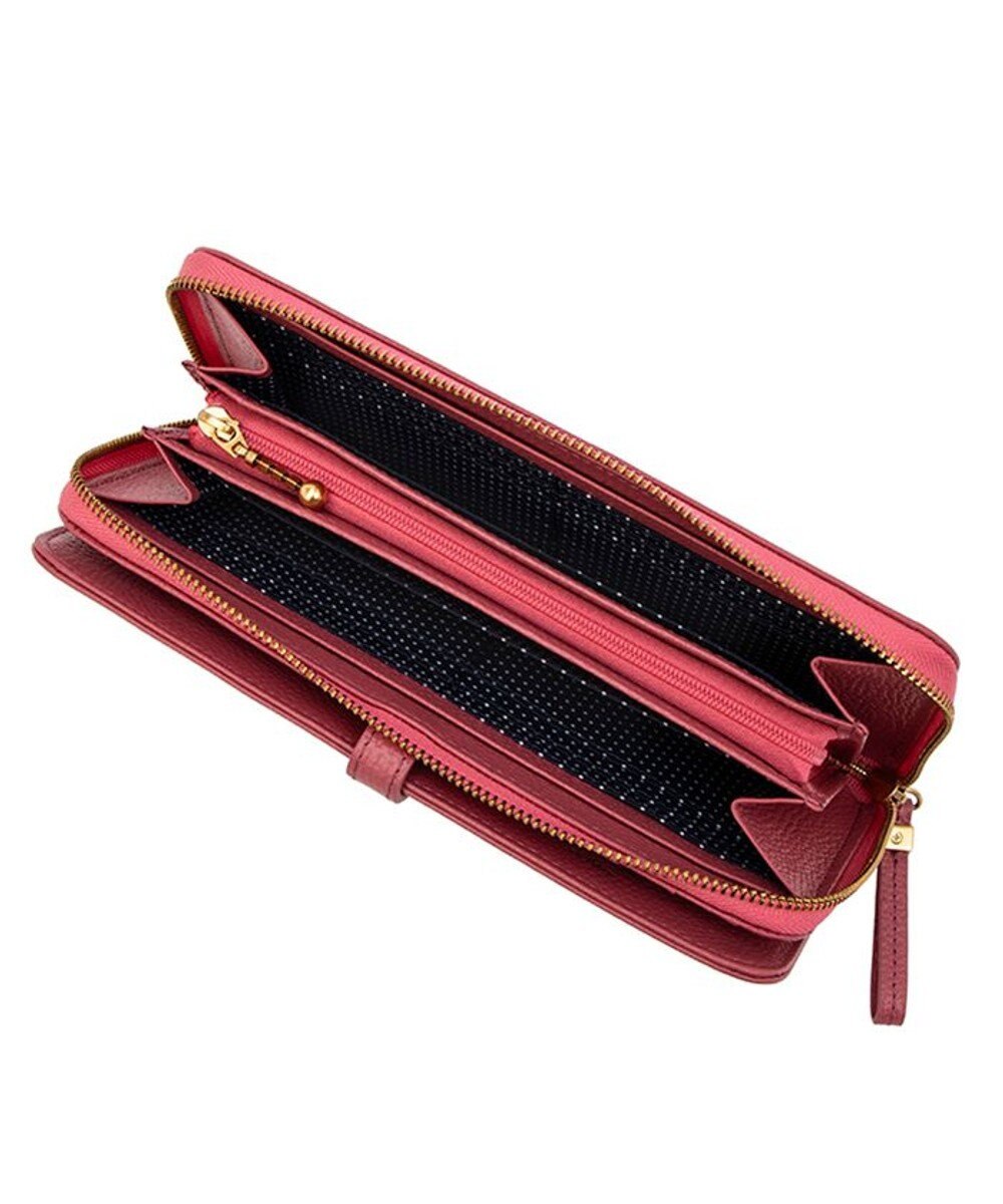 LANVIN en Bleu リュバン ラウンド長財布 