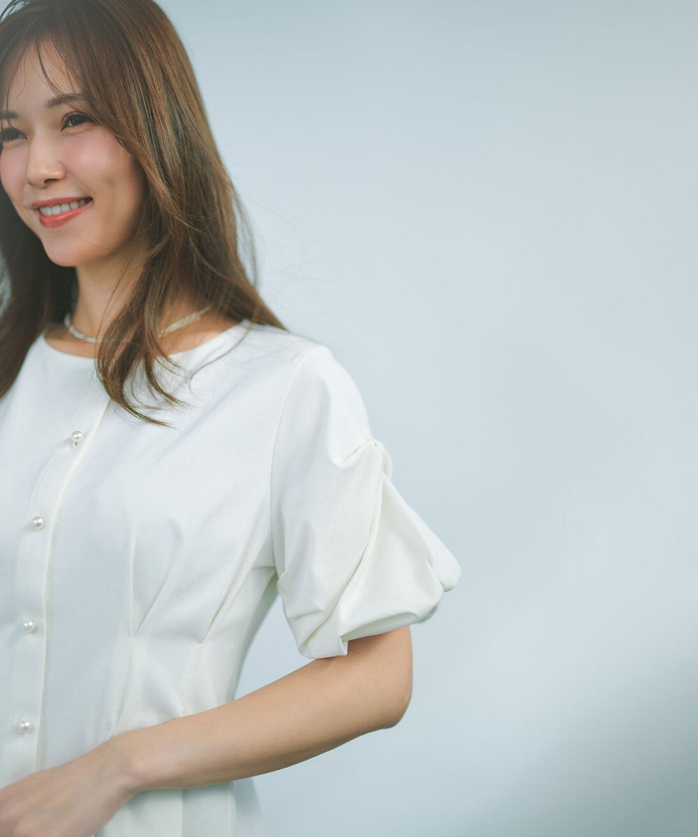 組曲 S 【美人LABコラボ】ビューティーファンクションジャージー パールコルセットトップス 