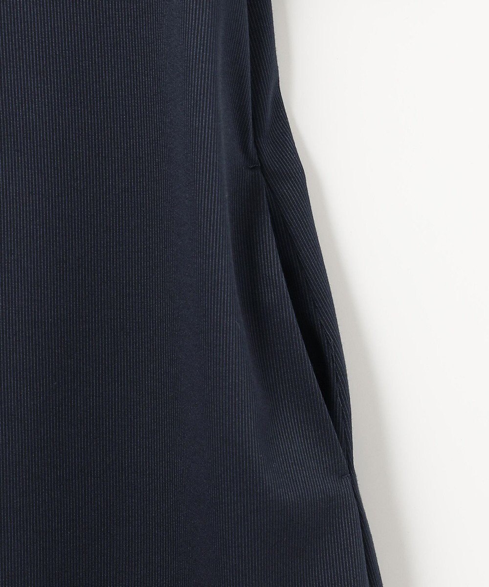 J.PRESS LADIES L 【洗える・吸水速乾】セオアルファピケストライプ ワンピース 