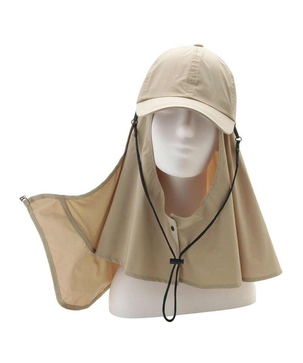 MOONBAT 【遮光100％/UVカット100％】フワクール (Fuwacool)  日差しを完全遮断ガードキャップ　遮光100　UV100 