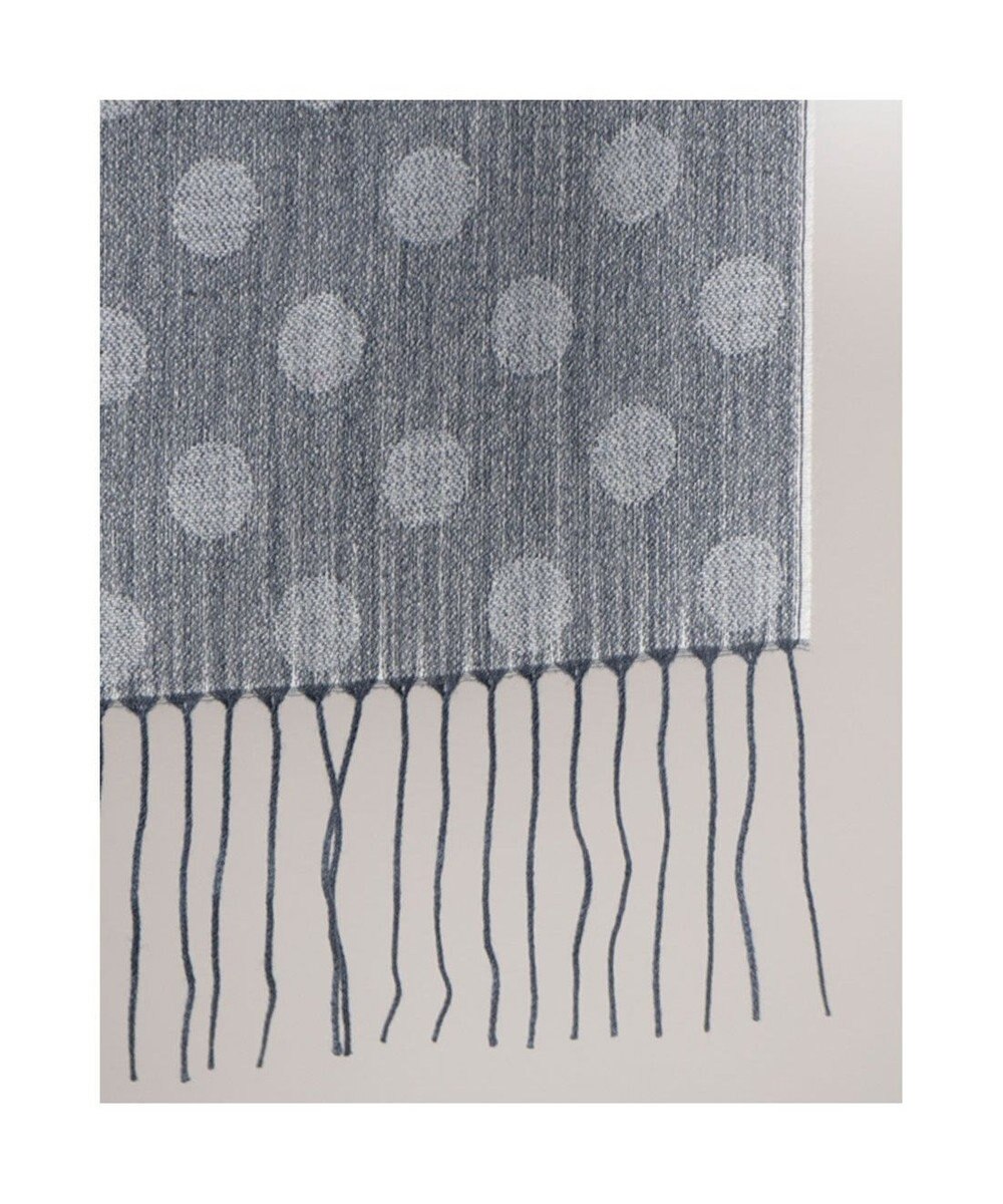 UNBILLION カシュネ cache nez / ドット柄ジャカードストール 