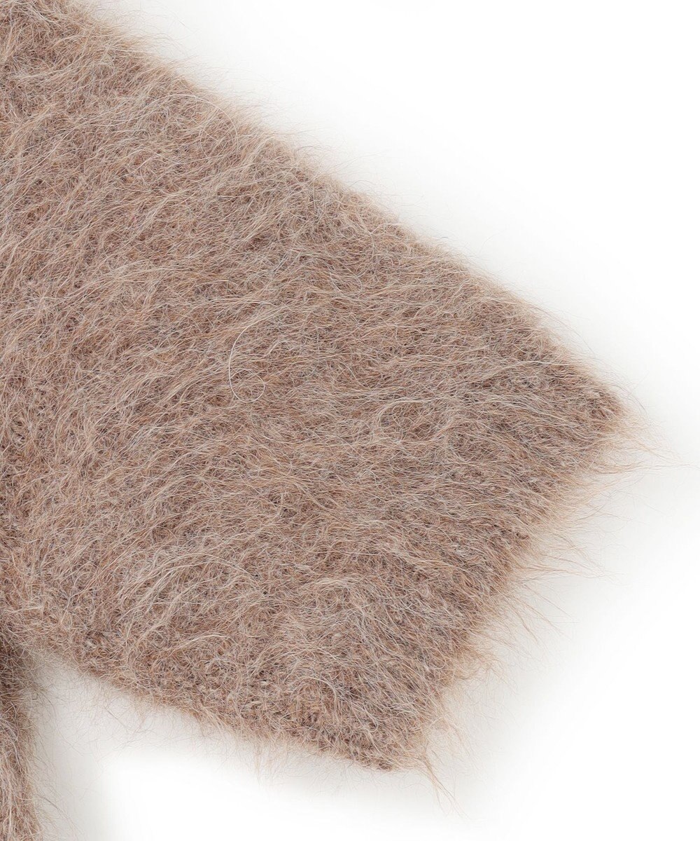 BEIGE， SENECA / アルパカウールショートシャギーニット 