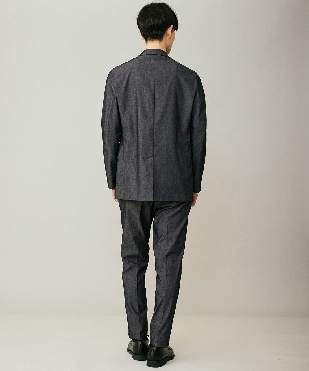 UNFILO MENS 【ストレッチ】イージーケアクリアデニム 機能美ジャケット 