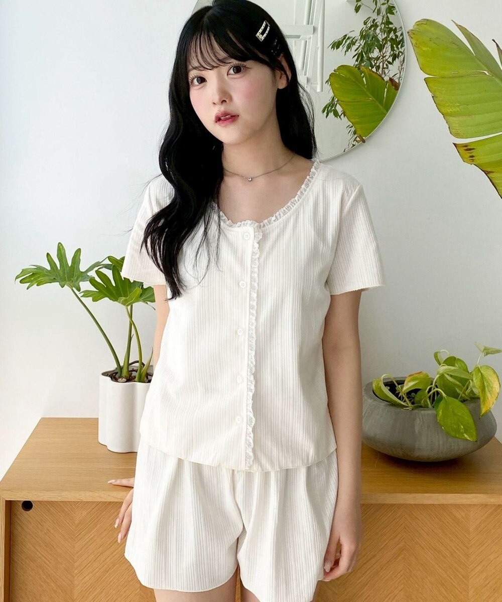 WEGO ワンカラーセットアップルームウェア 
