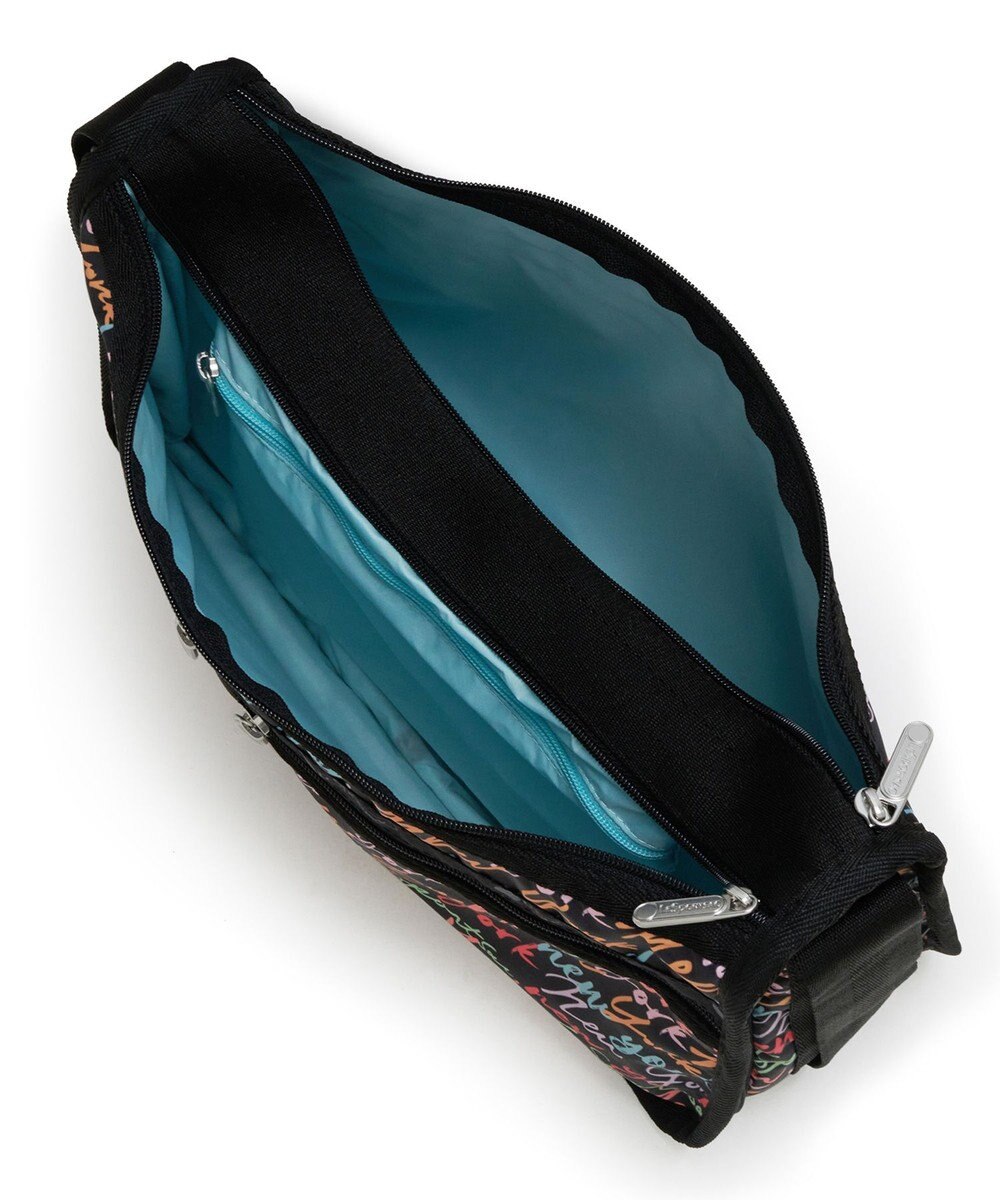 LeSportsac DELUXE EVERYDAY BAG/NYCスクリプトブラック 