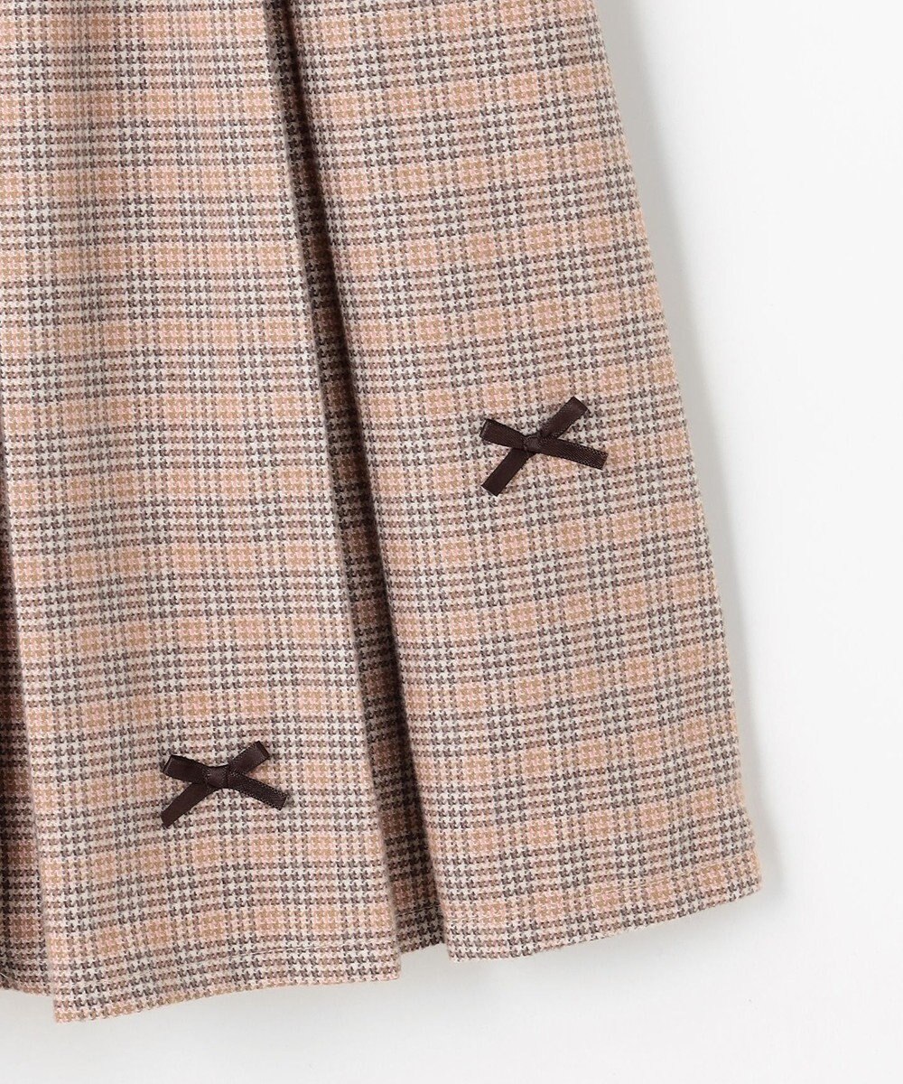 ANY KIDS リボンプリーツスカパン 