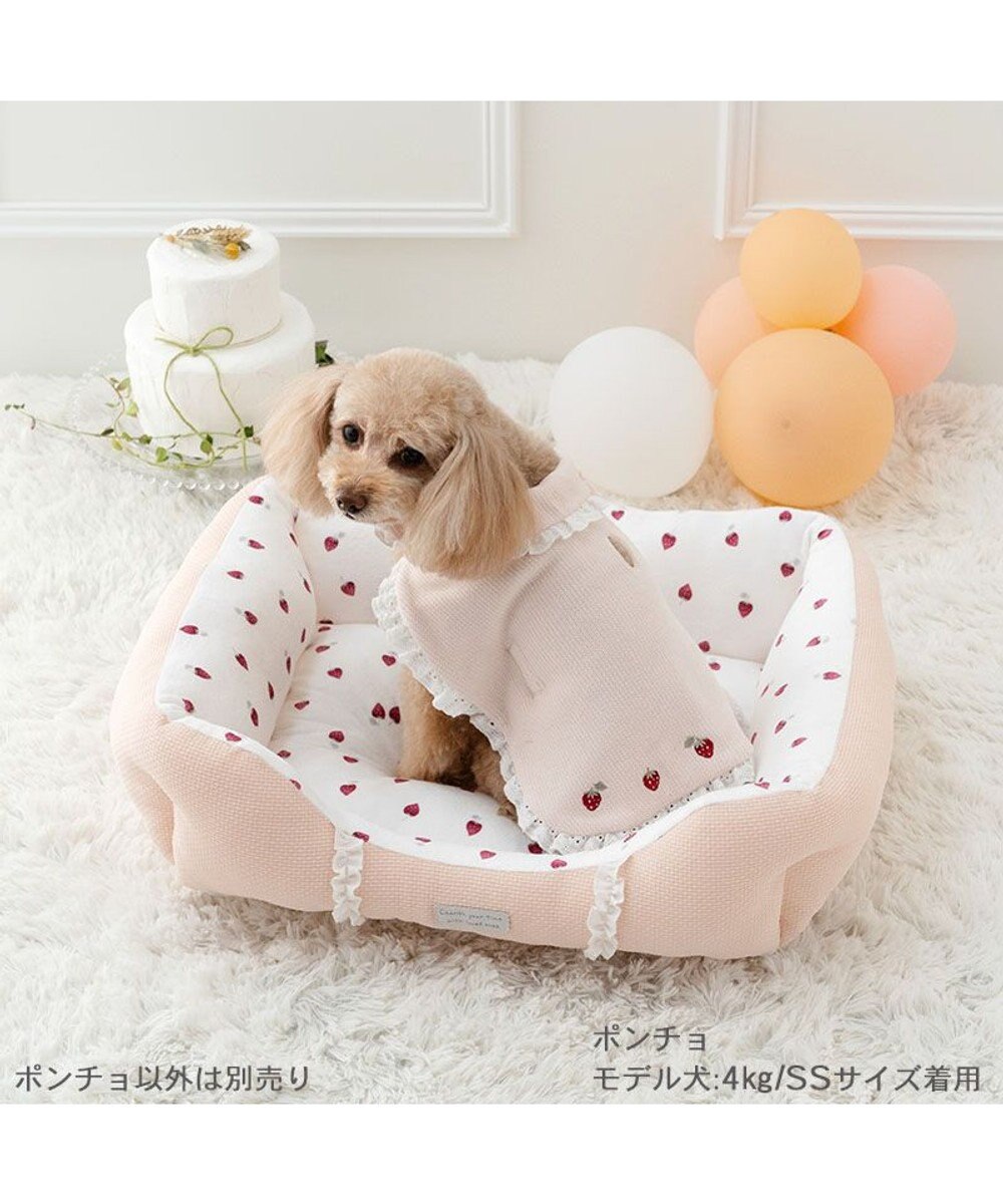 PET PARADISE ペットパラダイス お手軽 ポンチョ 《いちご》 小型犬 
