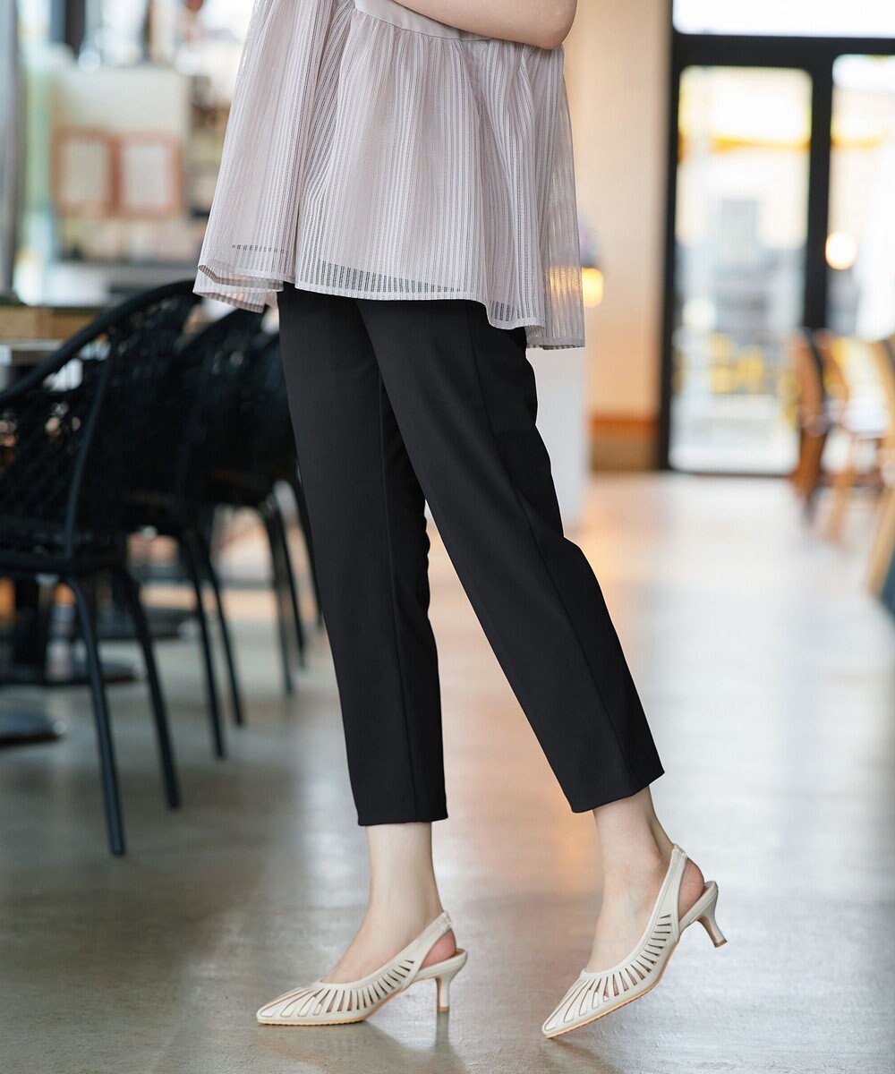 Tiaclasse L 日本製サーラドライ・テーパードパンツ 