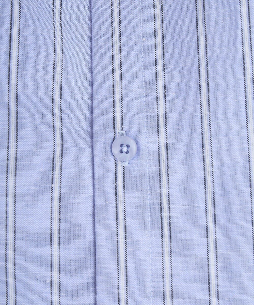 earth music&ecology 【接触冷感】綿麻混ベーシックシャツ 