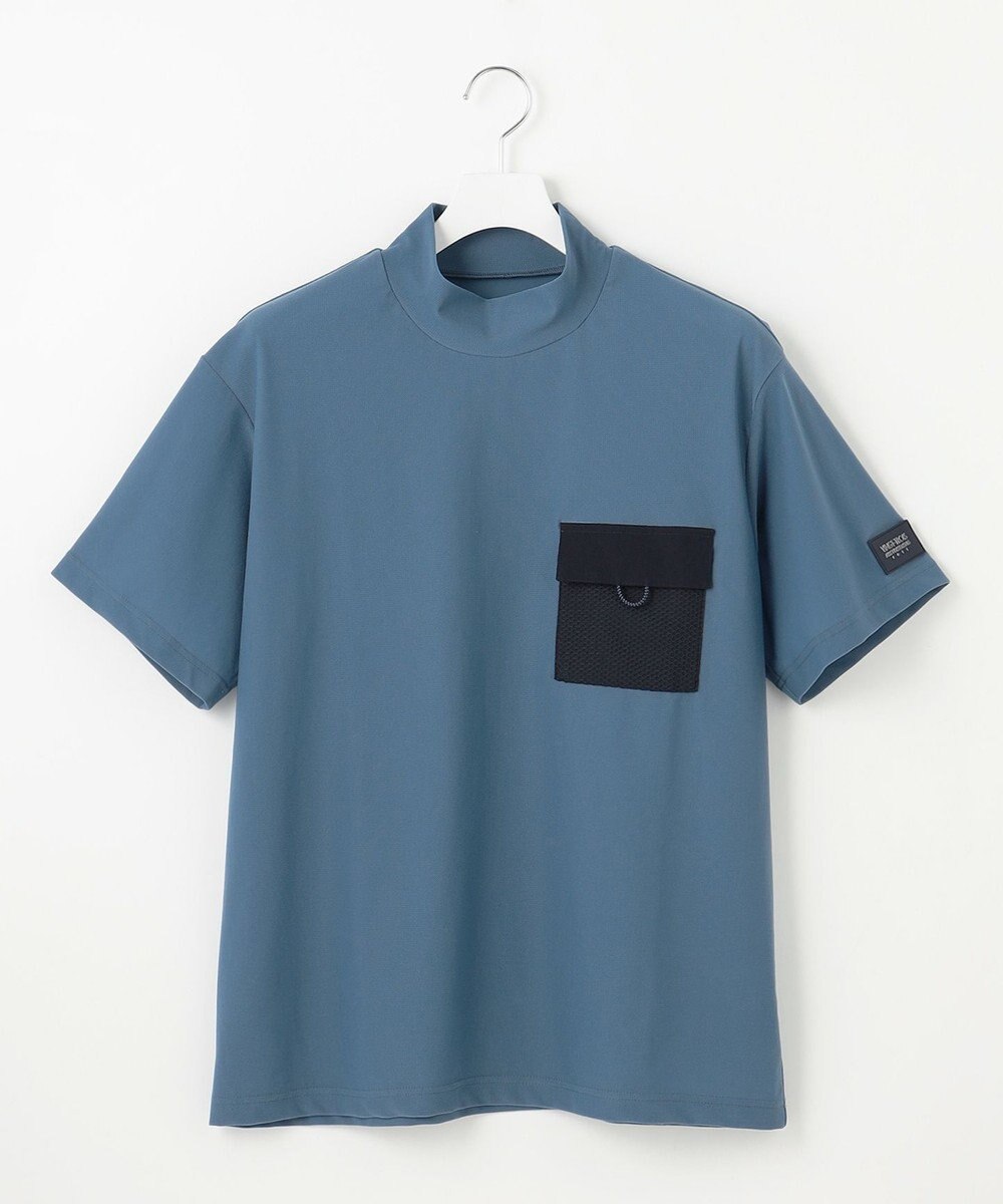 23区GOLF 【MEN】機能に優れた新素材「AIR TOOL」ポケットモックネック 