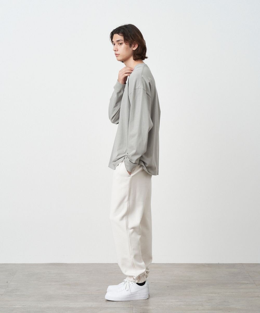 ATON FRESCA PLATE | オーバーサイズ L/S Tシャツ - UNISEX 