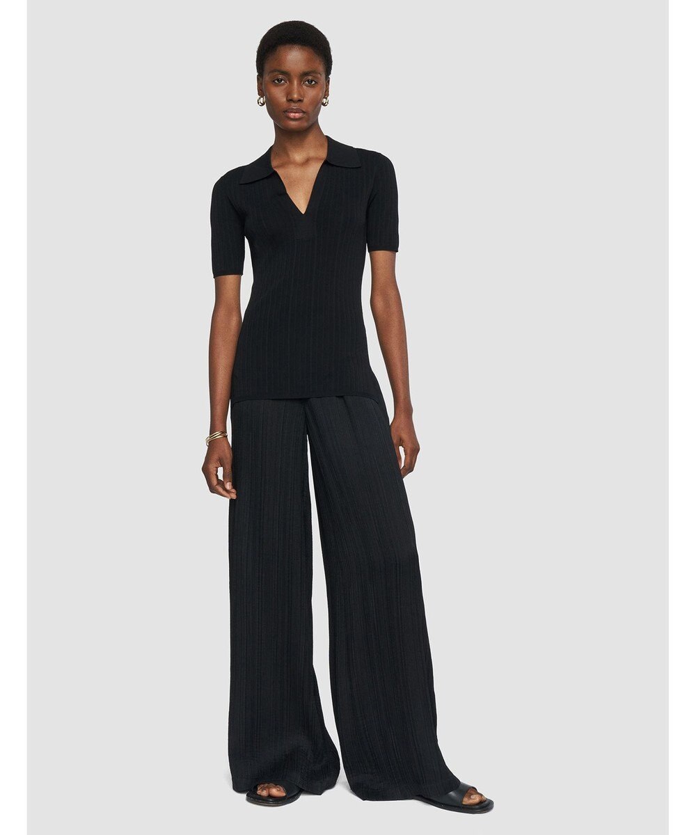 JOSEPH プリーツジャガード　トラウザーズ 