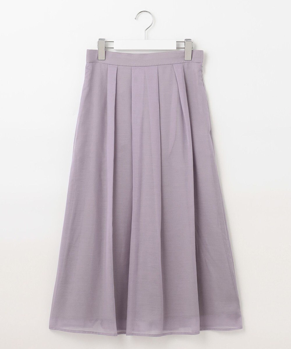 J.PRESS LADIES L 【WEB限定カラーあり・洗える】 ブライトスパンボイル スカート 