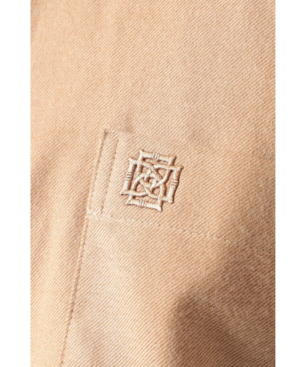 DAKS カシミヤタッチコットンシャツ 