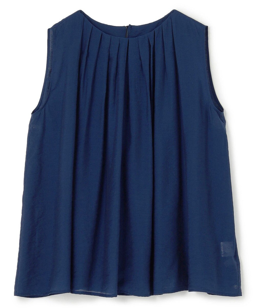 UNFILO ヴィンテージシアー プリーツブラウス 