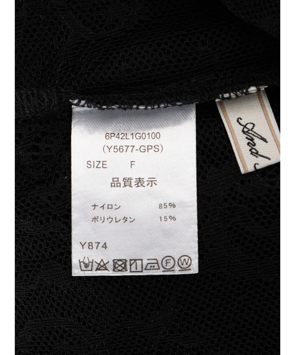 Green Parks ・ＡＮＤ　ＳＥＡＲＣＨ　レーシーラッフルスリーブチュニック 