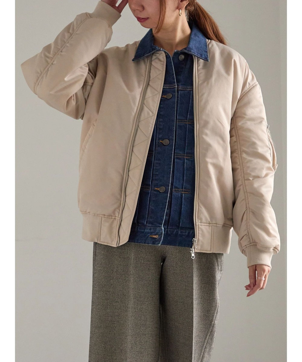 Te chichi MA-1ブルゾン 