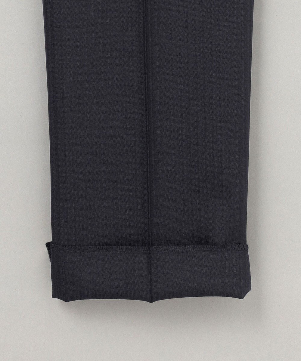 GOTAIRIKU 【御幸毛織】Superio160 ウールカシミヤ スーツ（ブラックストライプ） 