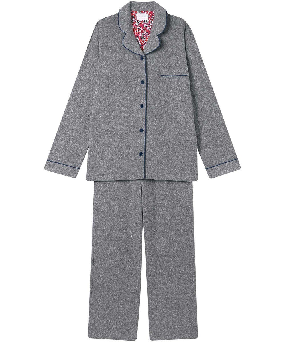 une nana cool 【綿100%】やわらか杢フライスパジャマ MADE WITH LIBERTY FABRIC 
