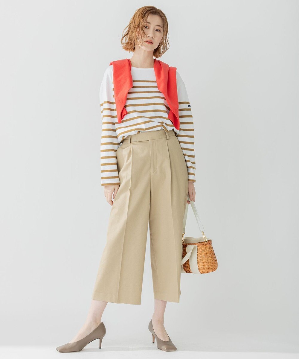 23区 【洗える】テンセルストレッチ ドルマン ニット 