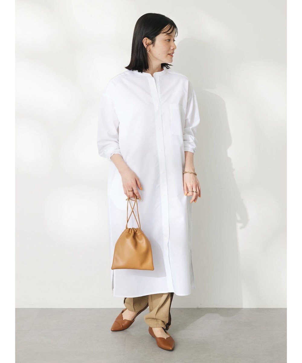 CRAFT STANDARD BOUTIQUE プランサーボタンシャツワンピース 