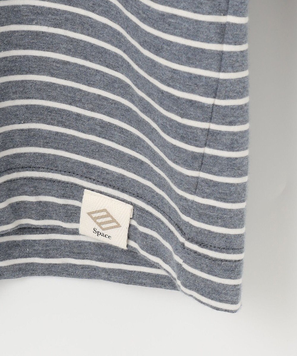 JOSEPH ABBOUD MOUNTAIN 【SPACE／UNISEX】OGコットンボーダークレイジー  カットソー 
