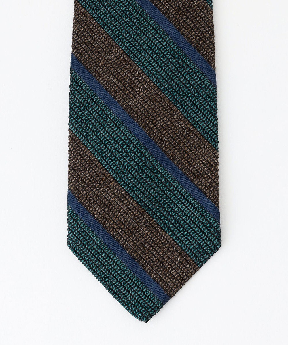 J.PRESS MEN 【KUSKA×J.PRESS ALL HANDMADE GRENADINE COLLECTION】ストライプ ネクタイ 