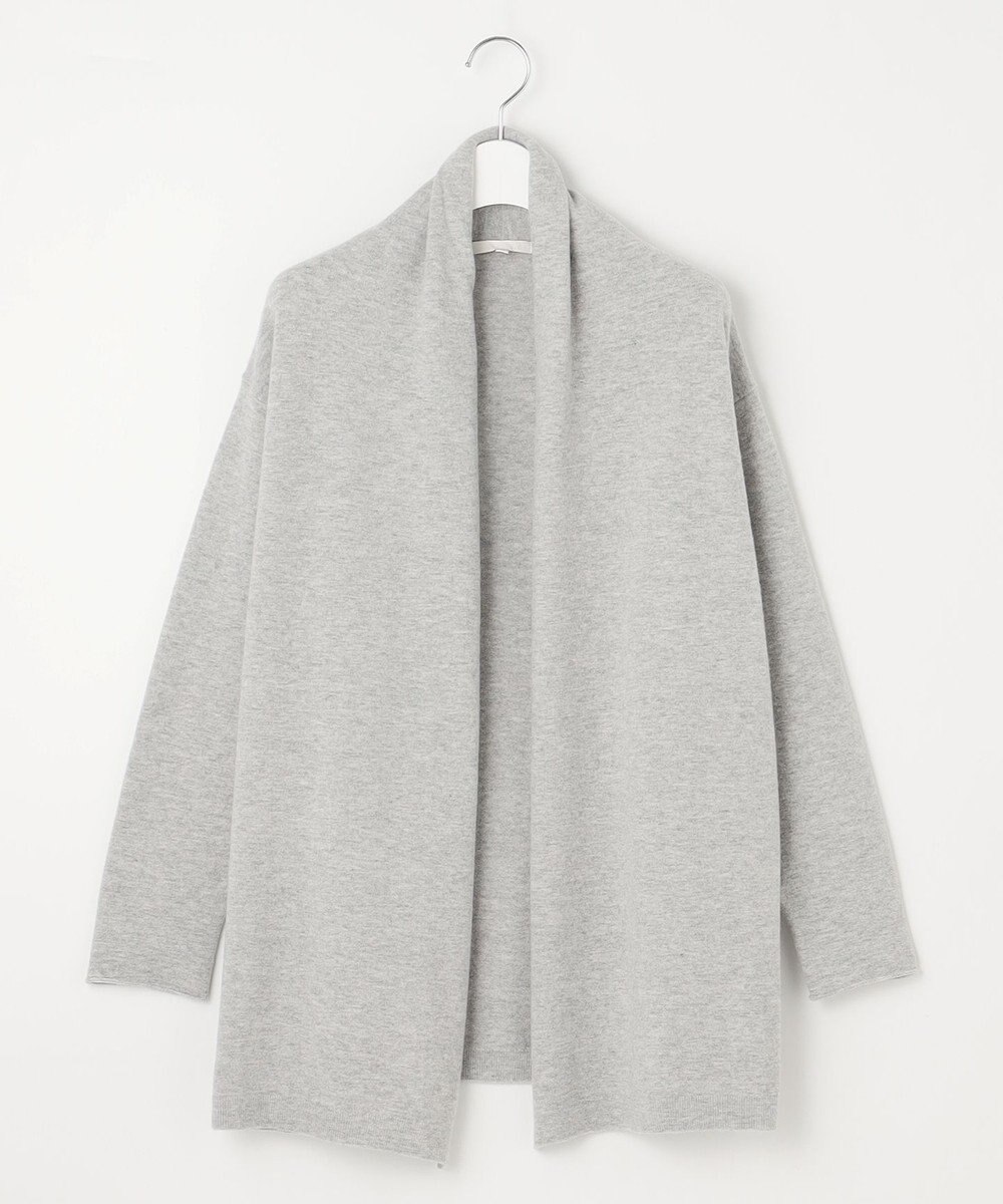 自由区 【洗える】ソフトウールハイゲージ カーディガン 