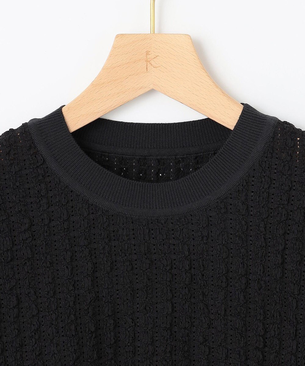 組曲 S レーシージャージーニットライク カットソー 