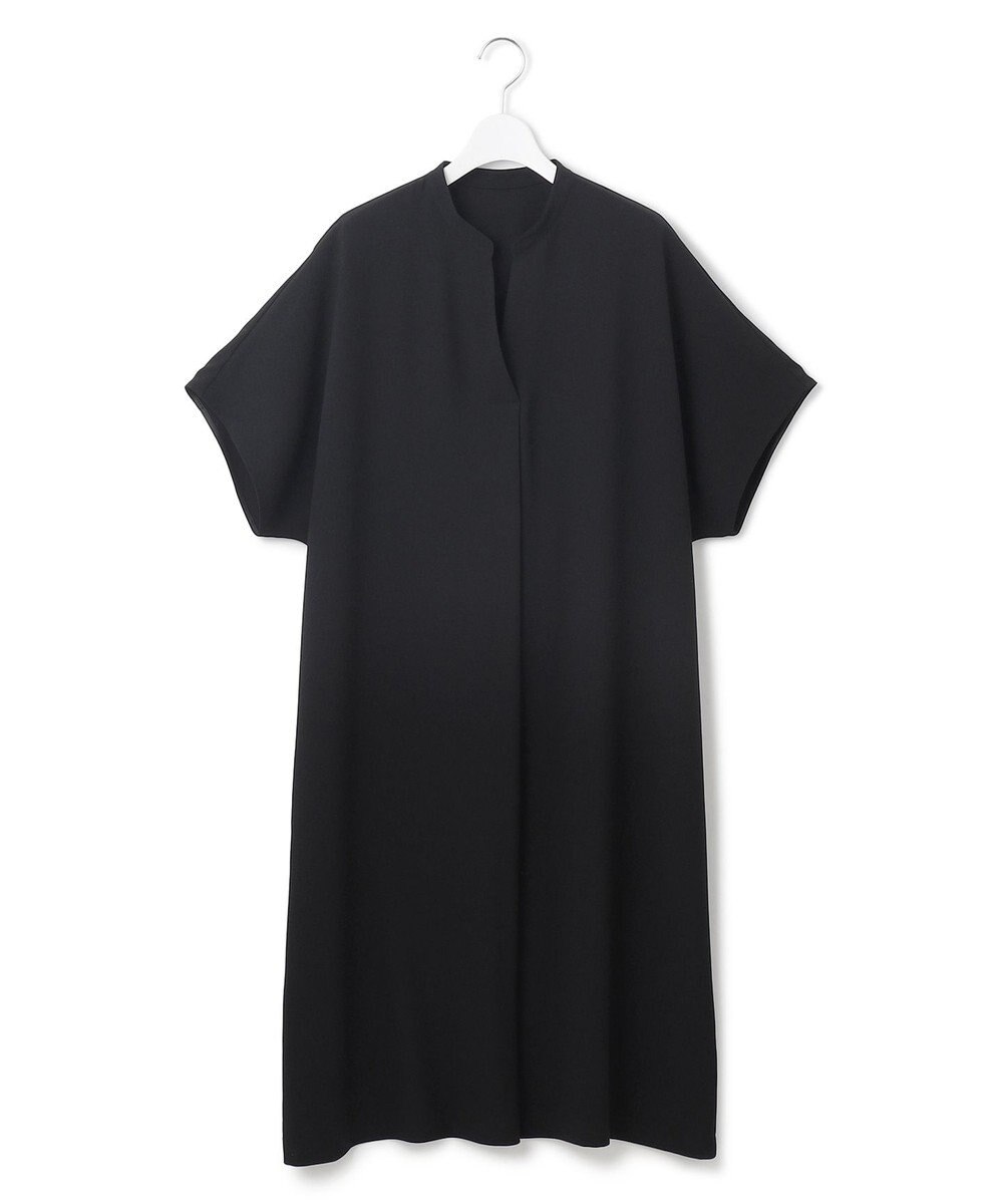 23区 L 【Lサイズ限定/吸水速乾/UVカット/接触冷感/】ストレッチジョーゼット 半袖ワンピース 