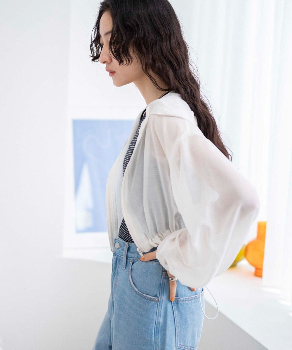 WEGO シアードロストショートパーカー 