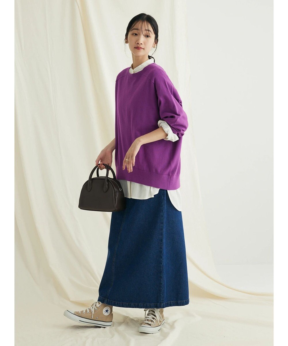 CRAFT STANDARD BOUTIQUE とてもちクルーネックニットプルオーバー 