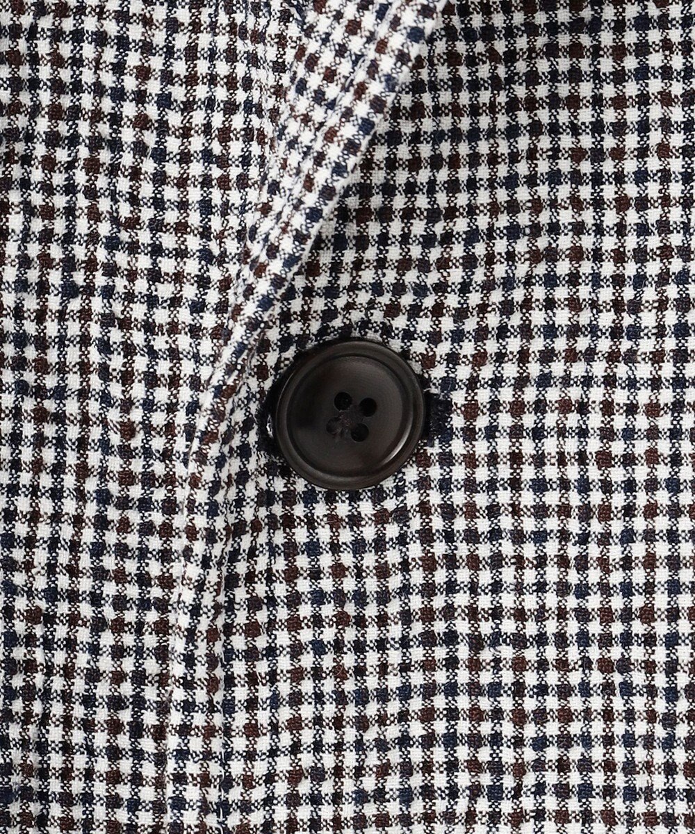 J.PRESS MEN 【SHACKET】ストレッチリネンサッカー ジャケット 